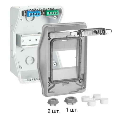 Бокс Plexo3 навесной 4мод. IP65 Leg 601974 фото 2