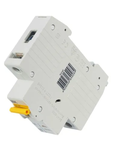 Выключатель автоматический модульный 1п C 6А 6кА ВА47-60M KARAT IEK MVA31-1-006-C фото 6