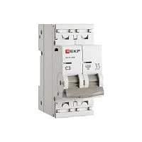 Выключатель автоматический 2п C 3А 4.5кА ВА 47-63N PROxima EKF M634203C