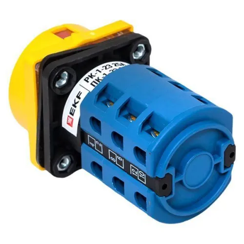 Переключатель кулачковый ПК-1-23 25А 3п "1-0-2" с блокировкой IP65 PROxima EKF pk-1-23-25-a65 фото 5