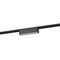 Светильник светодиодный трековый TRM-S5-1-6W4K-BK 6Вт 4000К с заливающим светом для тонкого магнитного шинопровода черн. Эра Б0059047