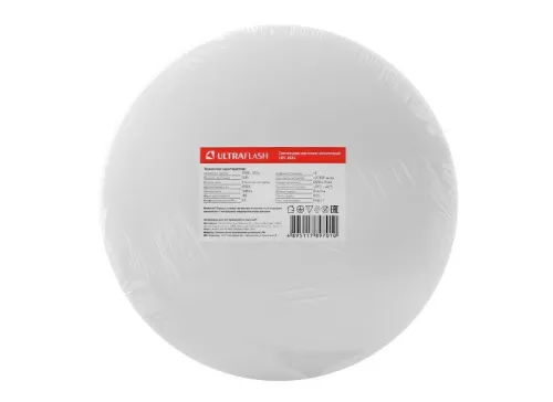 Светильник светодиодный LBS-8024 24Вт blanc настенно-потолочный Ultraflash 15140 фото 2