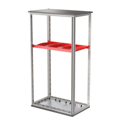 Полка усиленная выдвижная 3 сегмента Г=1000мм для шкафов DAE/CQE шириной 600мм DKC R5RE3E610 фото 2