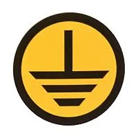 Знак "Земля" круглый d20мм EKF an-1-04