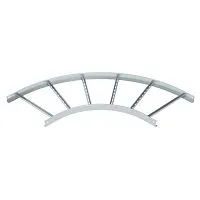 Секция угловая 90град. лестничного лотка 60х500мм R=500мм OBO 6211428