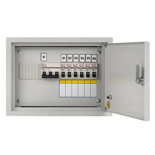 Щит осветительный ОЩВ с авт. выкл. 3п 1х63A 1п 6х16A EKF oshv-63-6 фото 2