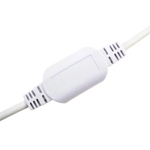 Набор установочный для Гибкого неона 16х16мм формы D (шнур питания каучук с диодным мостом и вилкой заглушка переходная муфта игла) 1.5м Neon-Night 134-501 фото 4