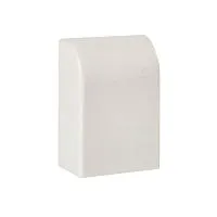 Заглушка 16х16 бел. Plast PROxima (уп.4шт) EKF ecw-16-16x4