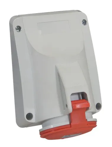 Розетка накладная 32А 380В 3K+3 IP44 Leg 555258 фото 8