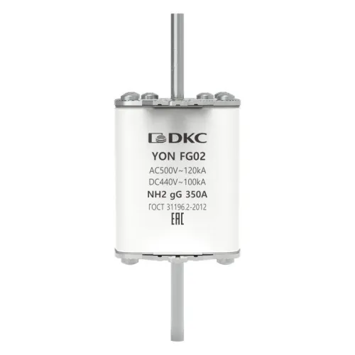 Предохранитель YON ножевого типа FG2 с одинарной индикацией 350А DKC 1FG02-0350 фото 2