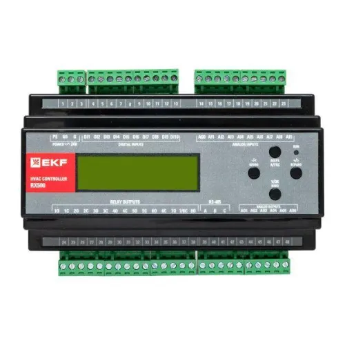 Контроллер конфигурируемый для систем отопления и ГВС EKF RX500-H фото 7