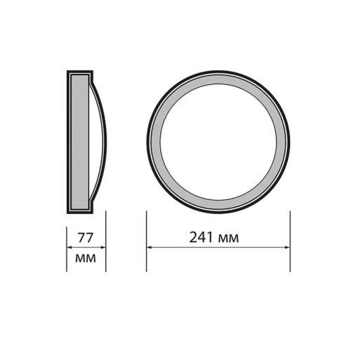 Светильник светодиодный PBH-PC6 18Вт 4000К IP65 WHITE ДБП ЖКХ JazzWay 5067110 фото 6