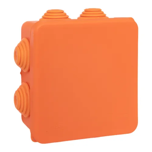 Коробка огнестойкая E45 85х85х40мм IP55 с клеммниками 4 полюса 0.5-10кв.мм HF EKF plc-kmfr-85-410 фото 3