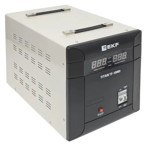 Стабилизатор напряжения электронный напольного исполнения TITAN -ТF-10000 EKF stab-TF-10000 фото 6