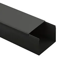Кабель-канал 80х40 L2000 черн. KK-B-80-40 Эра Б0061658
