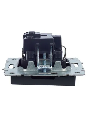 Розетка 1-м СП BRITE РС11-1-0-БрГ 16А с заземл. без защ. шторки механизм графит IEK BR-R11-16-K53 фото 5