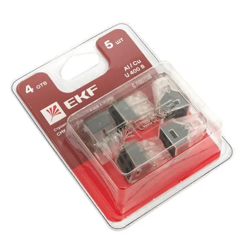 Клемма строительно-монтажная СМК 773-104 4-проводная 1.0-2.5кв.мм (блист.5шт) PROxima EKF plc-smk-104b фото 6