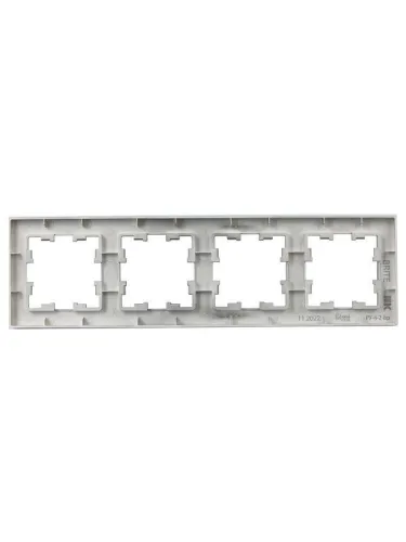 Рамка 4-м BRITE РУ-4-2-Бр стекло маренго матов. IEK BR-M42-G-31-K35 фото 4