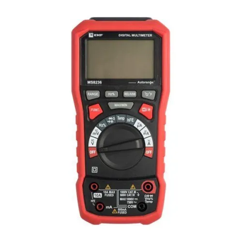 Мультиметр цифровой MS8236 Professional EKF In-180701-pm8236 фото 5