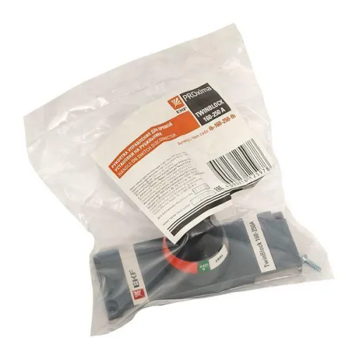 Рукоятка управления для прямой установки на рубильники TwinBlock 160-250А PROxima EKF tb-160-250-fh фото 2