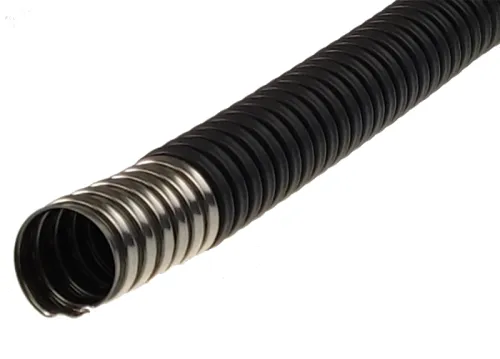 Металлорукав в ПВХ изоляции РЗ-НП нг 38 нерж. сталь (уп.25м) ГОФРОМАТИК zeta44818