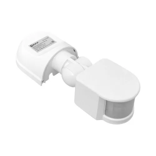 Датчик движения (ИК) MS-16C (ДД) настен. 1200Вт 180град. до 12м (рег.) IP44 EKF dd-ms-16C фото 12