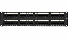 Патч-панель 19дюйм 2UCAT5E 48 портов RJ45 неэкранированная DKC RN5PPU242