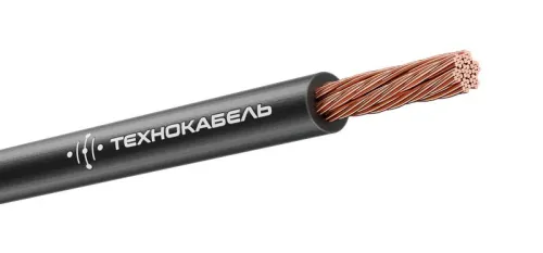 Провод ПуГВнг(А)-LS 1х2.5 450/750В Ч (бухта) (м) Технокабель 00-00149406