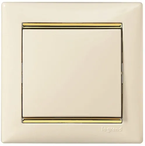 Рамка 1-м Valena сл. кость/зол. Leg 774151 фото 2