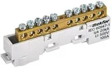 Шина L "фаза" неизол. на универс. держ. 6х9-10-Ср TEKFOR IEK TF-NN10-10-DL-K03
