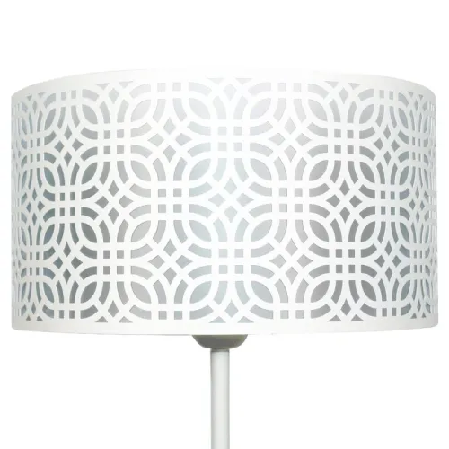Светильник "Амина" ННБ 63-60-021 шнур бел. (ИМ) напольный (торшер) бел. муар Элетех 1005405253 фото 2