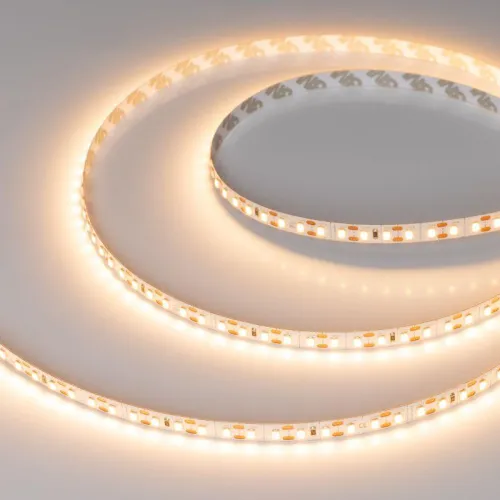 Лента светодиодная FC-A120-8mm 24V Warm2700-CX1 5Вт/м IP20 резка 1 светодиод (уп.5м) Arlight 052928