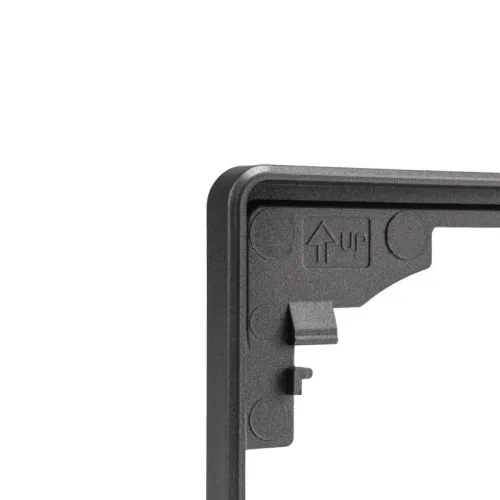 Рамка 5-м ROUND MIELE титан Kranz KR-78-0755-2 фото 3