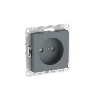 Розетка AtlasDesign 16А без заземл. защ. шторки быстрозажим. клем. механизм грифель SE ATN000749S