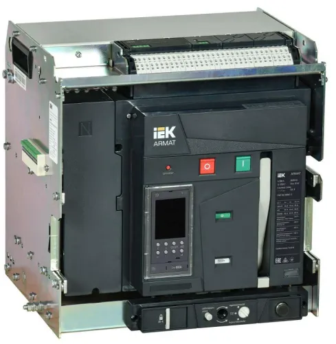 Выключатель автоматический воздушный 4п A 800А 66кА TD выдвиж. с комплектом аксессуаров ARMAT IEK AR-ACB-4VA-066-0800A-TDCF