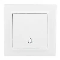 Кнопка звонка СП Минск 10А бел. EKF ERV10-026-10