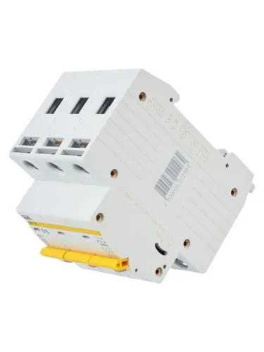 Выключатель автоматический модульный 3п D 16А 4.5кА ВА47-29 KARAT IEK MVA20-3-016-D фото 7