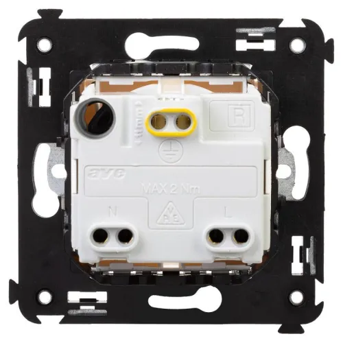 Розетка 1-м СП 2мод. Avanti "Белое облако" 16А IP41 2P+E защ. шторки с крышкой бел. DKC 4400013 фото 6