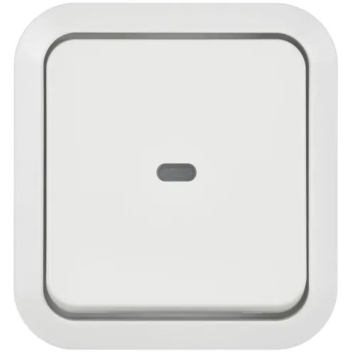 Переключатель 1-кл. ОП TORS 10А IP55 TS302 с индикацией бел. IEK TS-V10-1-10-55-K01 фото 2