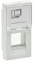 Панель лицевая 1мод. Keystone бел. PRIMER IEK PR-KK40D-PLK-0-1-K01