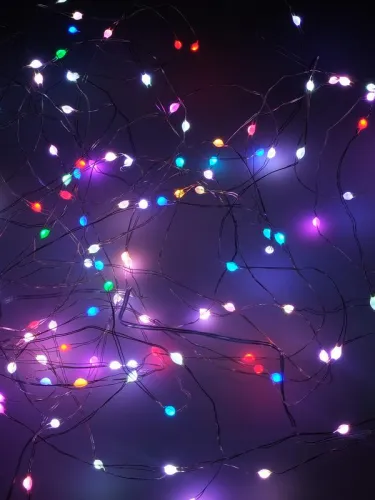 Гирлянда "Нить" ILDM096RGB-C-USB-RC 96 RGB минисветодиодов 9.6м с контроллером для помещений пульт SHLights 4690601049971 фото 3