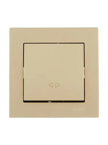 Выключатель промежуточный VESNA зол. LEZARD 742-3688-107