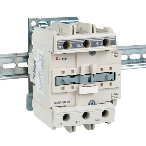 Контактор КМЭ 80А кат. 220В AC 1НО+1НЗ EKF ctr-s-80-220 фото 3
