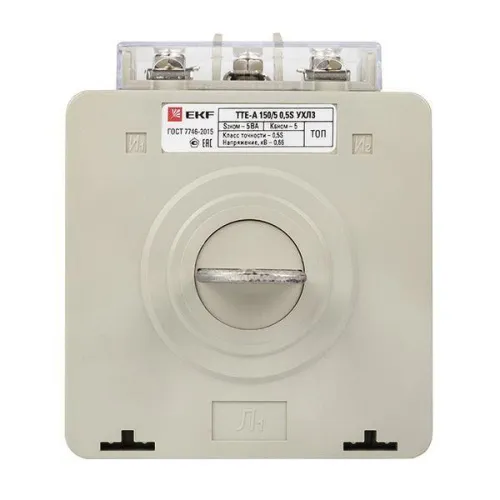 Трансформатор тока ТТЕ-А 150/5А кл. точн. 0.5S с клеммой напряжения PROxima EKF tte-S-150-0.5S фото 3