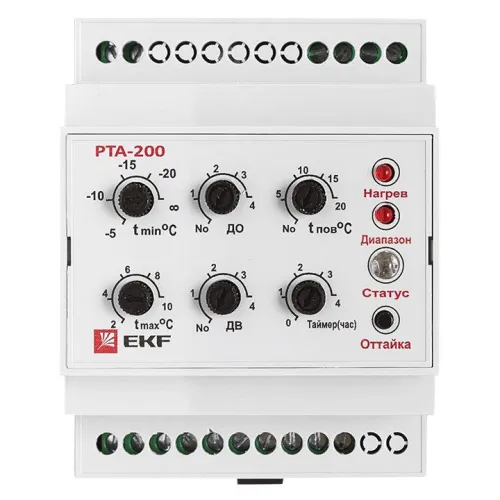 Терморегулятор РТА-200 EKF rta-200 фото 9