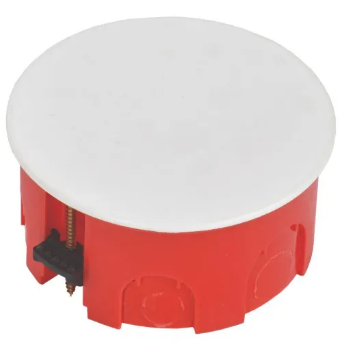 Коробка распаячная CП d80х40 IP20 КМ41025 для полых стен (пластиковые лапки) IEK UKG01-080-040-000-P фото 2