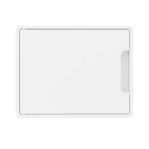 Щиток встраиваемый FRAME 8мод. с бел. дверцей с 2 шинами PEN на 6 и 8 отверст. бел. DKC F08B1WW фото 2