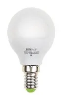 Лампа светодиодная PLED-ECO 5Вт G45 шар матовая 4000К нейтр. бел. E14 400лм 230В 50Гц JazzWay 1036926A