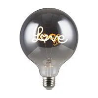 Лампа светодиодная филаментная Loft 271 G125 4Вт 3000К E27 Voltega 8523