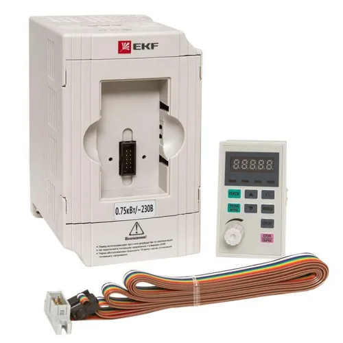 Преобразователь частоты 0.75/1.5кВт 1х230В VECTOR-100 PROxima EKF VT100-0R7-1B фото 6